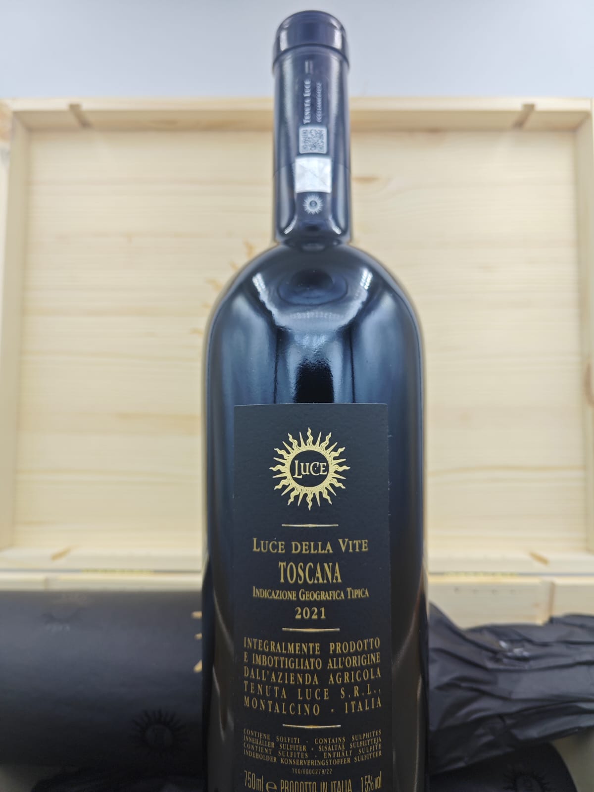 "Tenuta Luce" Marchesi Frescobaldi Cassa Legno 6 Bottiglie 2021