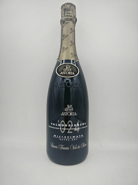 Valdobbiadene Prosecco Superiore Extra Dry Millesimato DOCG Cuvée Tenuta Val de Brun 2024 Astoria