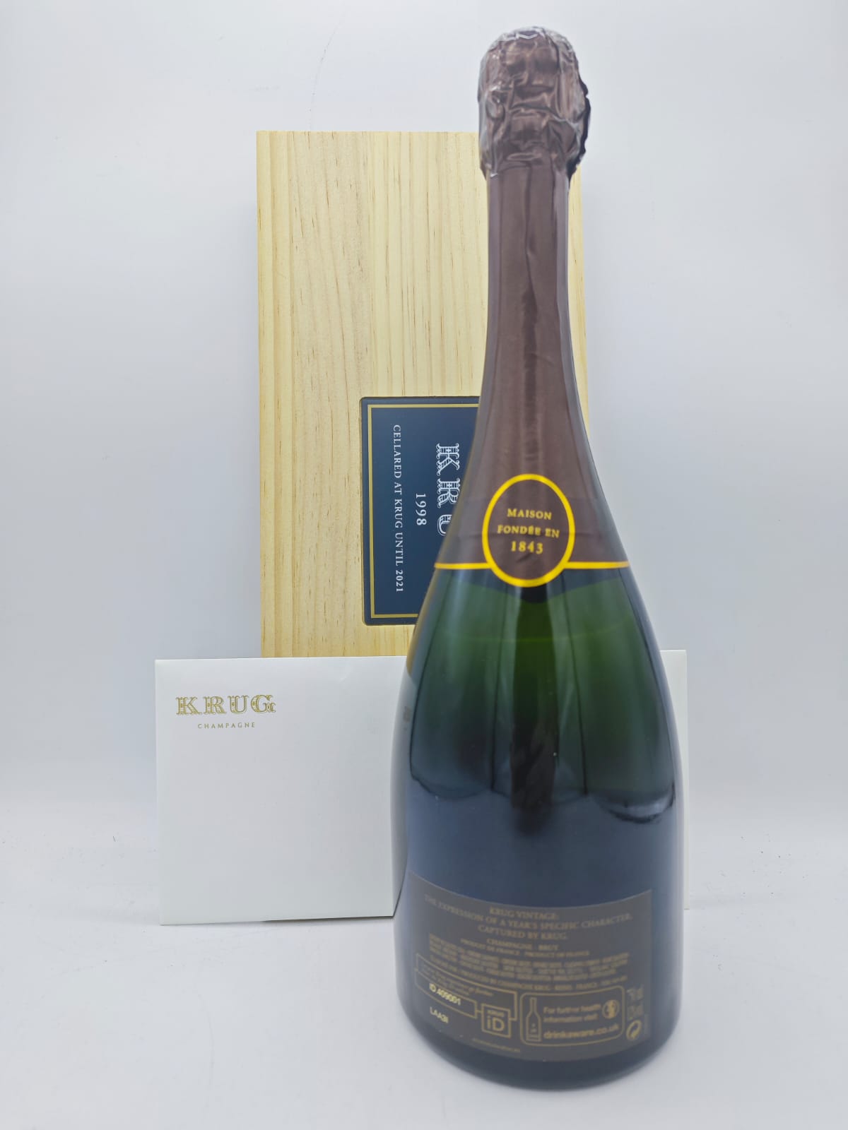 Champagne Brut "Collection 1998" - Krug (cassetta di legno)