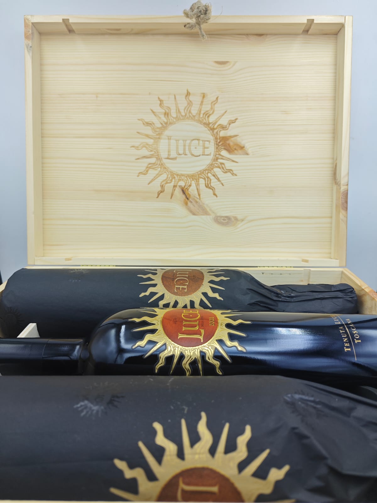 "Tenuta Luce" Marchesi Frescobaldi Cassa Legno 6 Bottiglie 2021