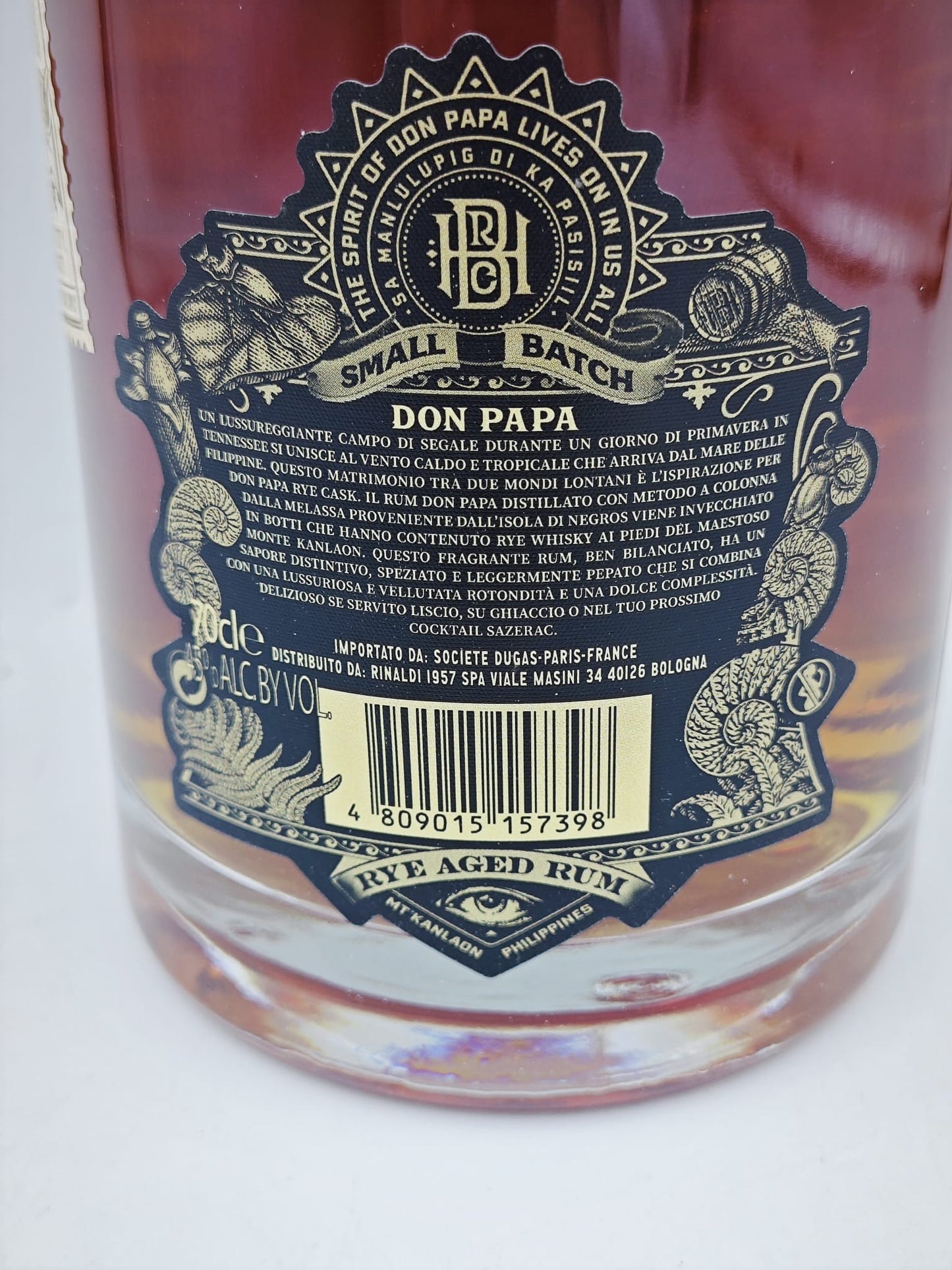 RUM DON PAPA RYE AGED RUM LIMITED EDITION