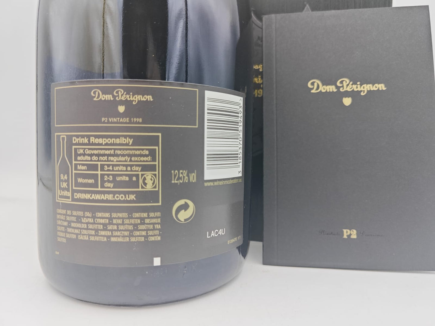 DOM PERIGNON P2 (PLENITUDE2) 1998 0,75 L COFANETTO