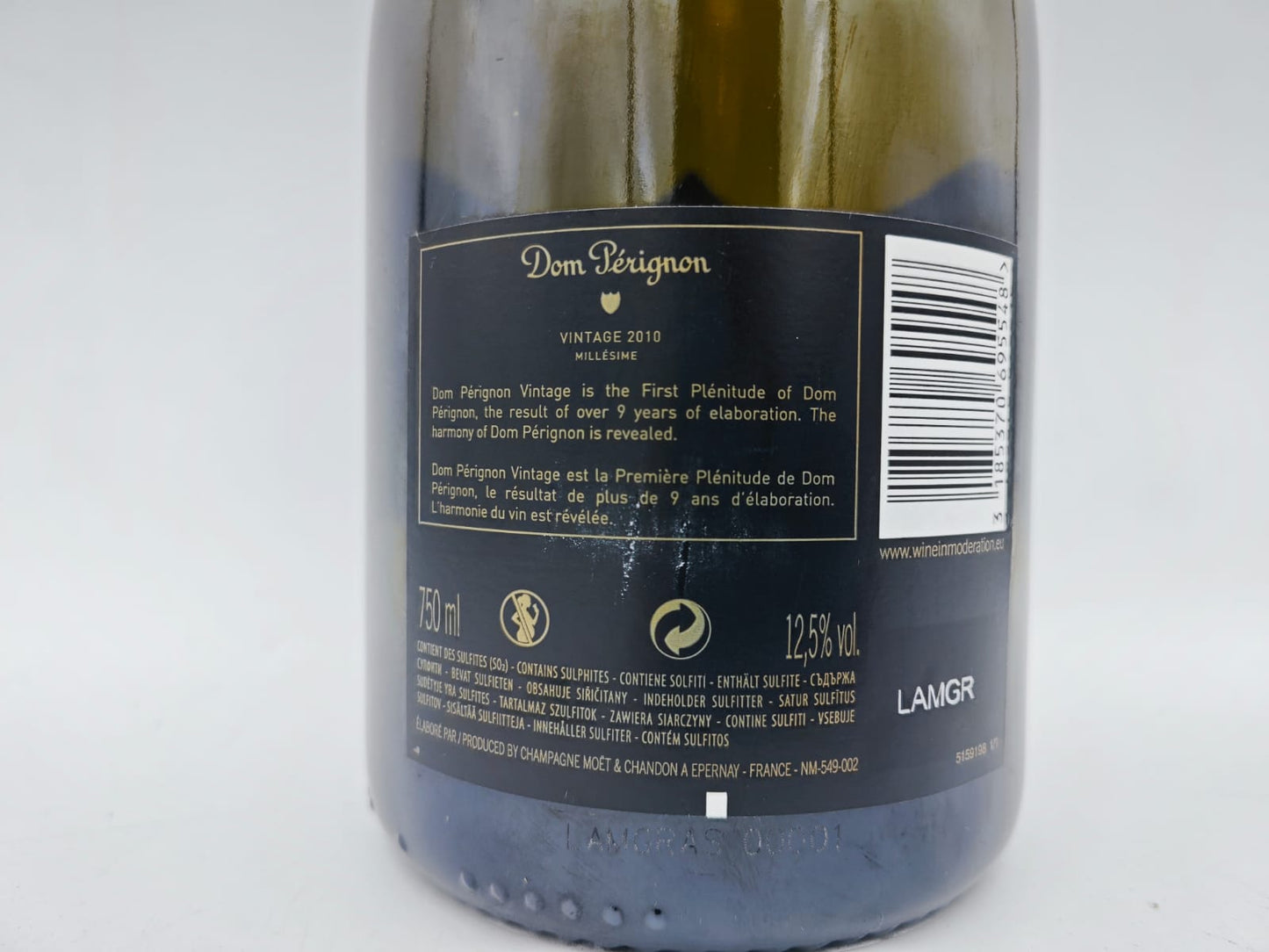 DOM Pérignon Wedding Edition 2010 - AOC Brut RARA