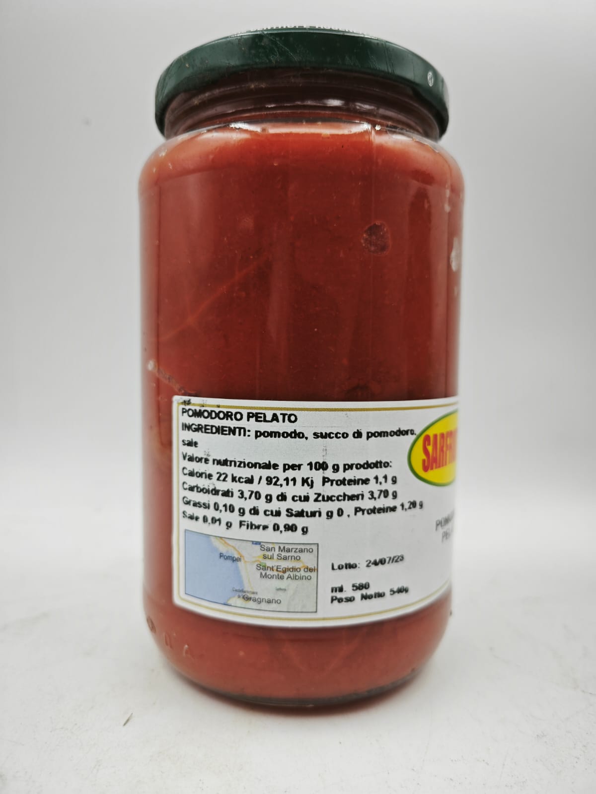 SARFRUTTA® - POMODORO PELATO 580g