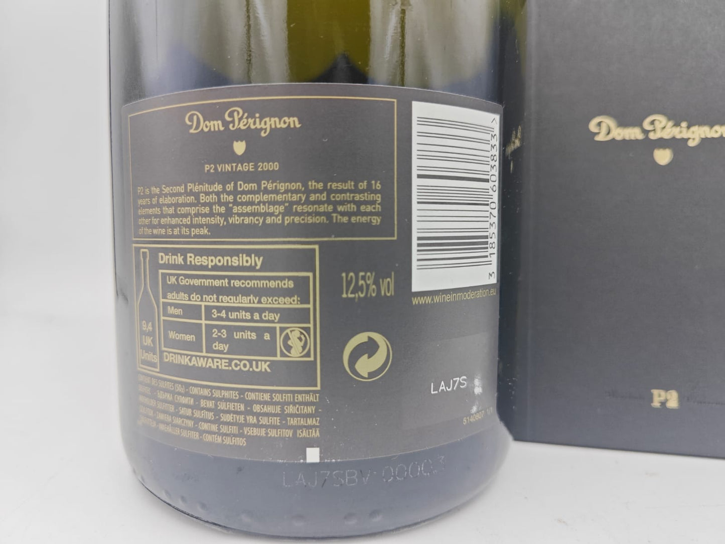 Dom Pérignon : Plénitude P2 2000