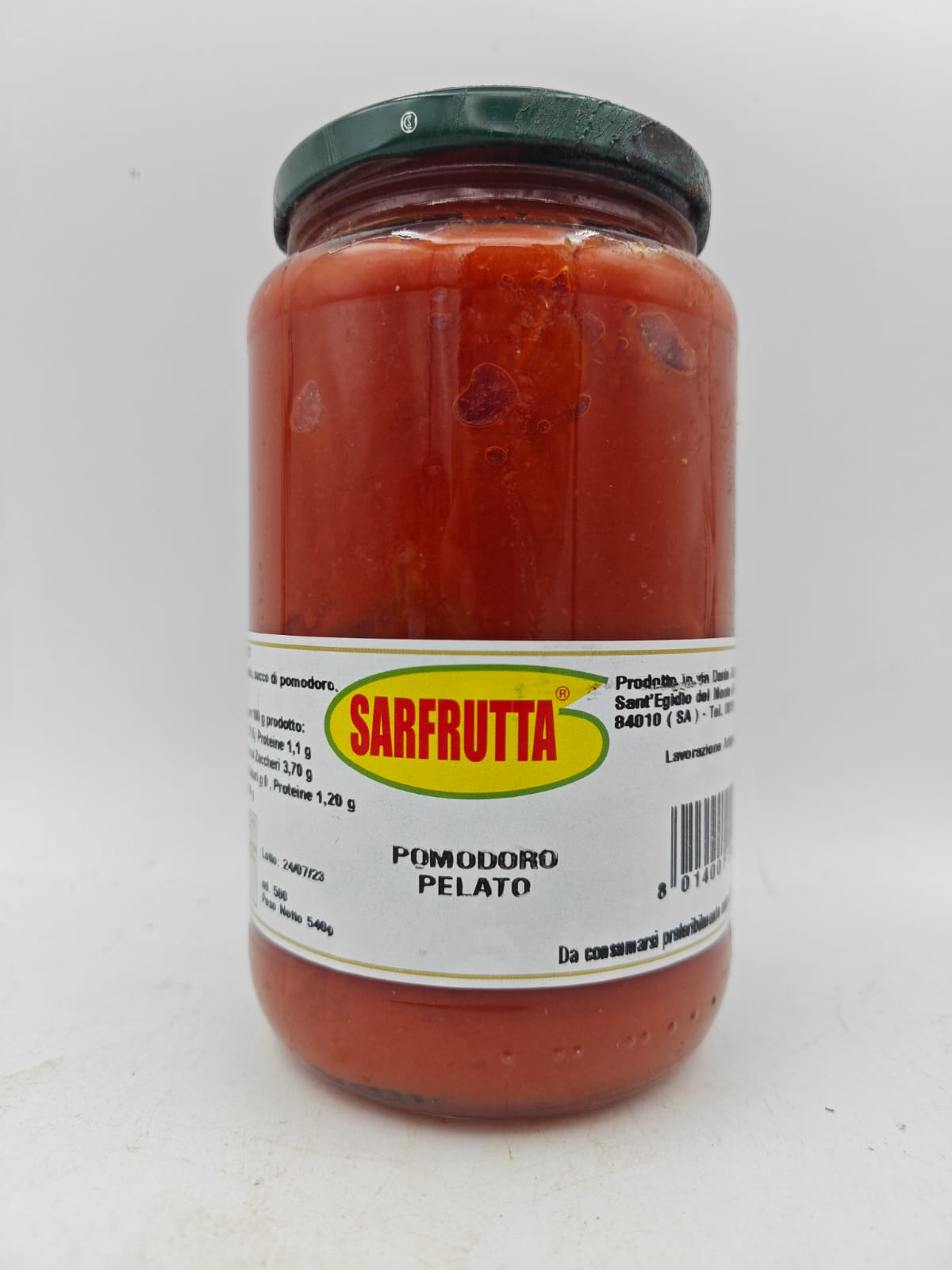 SARFRUTTA® - POMODORO PELATO 580g
