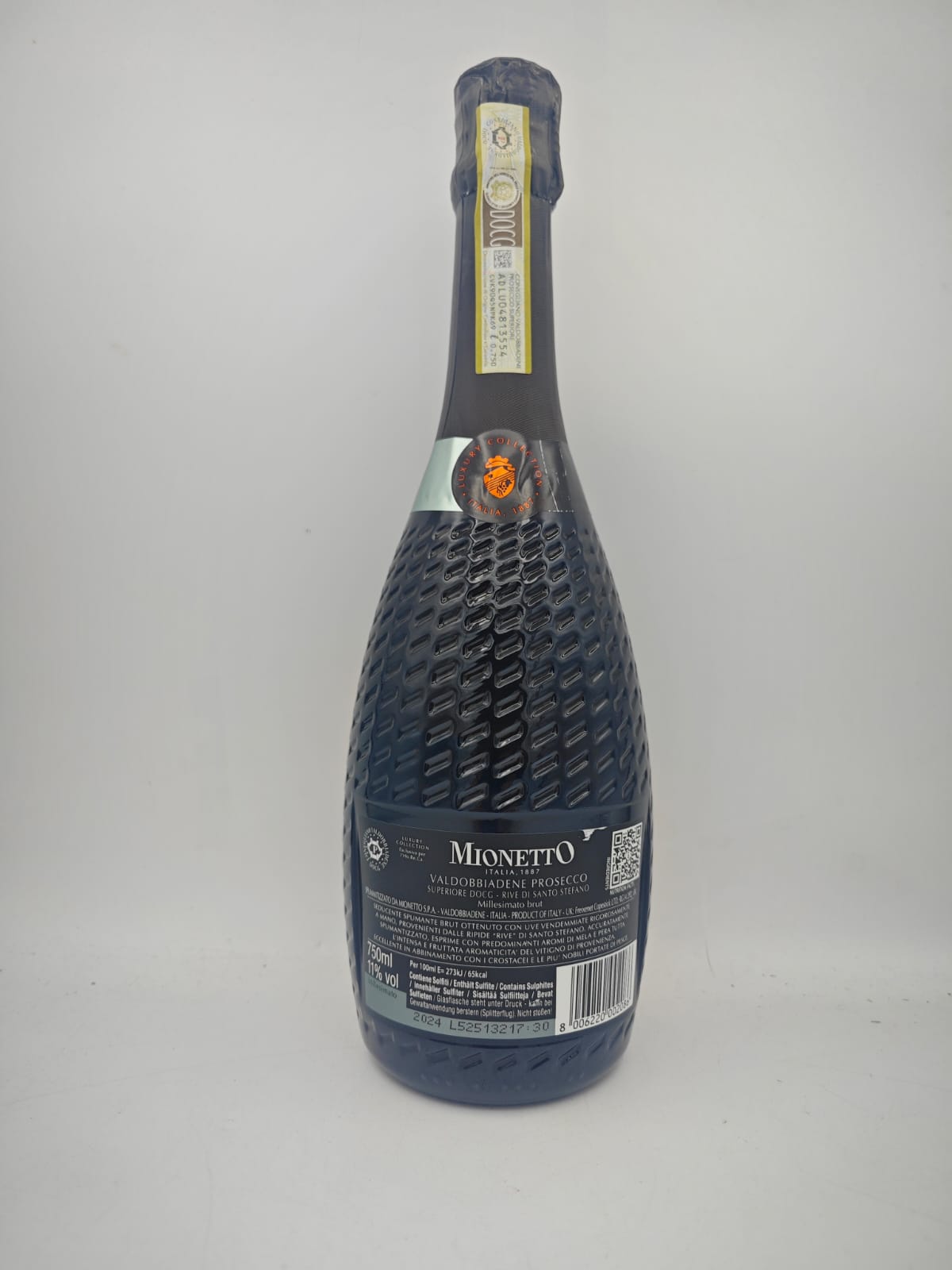 MIONETTO - Valdobbiadene Prosecco Superiore DOCG Brut Rive di Santo Stefano