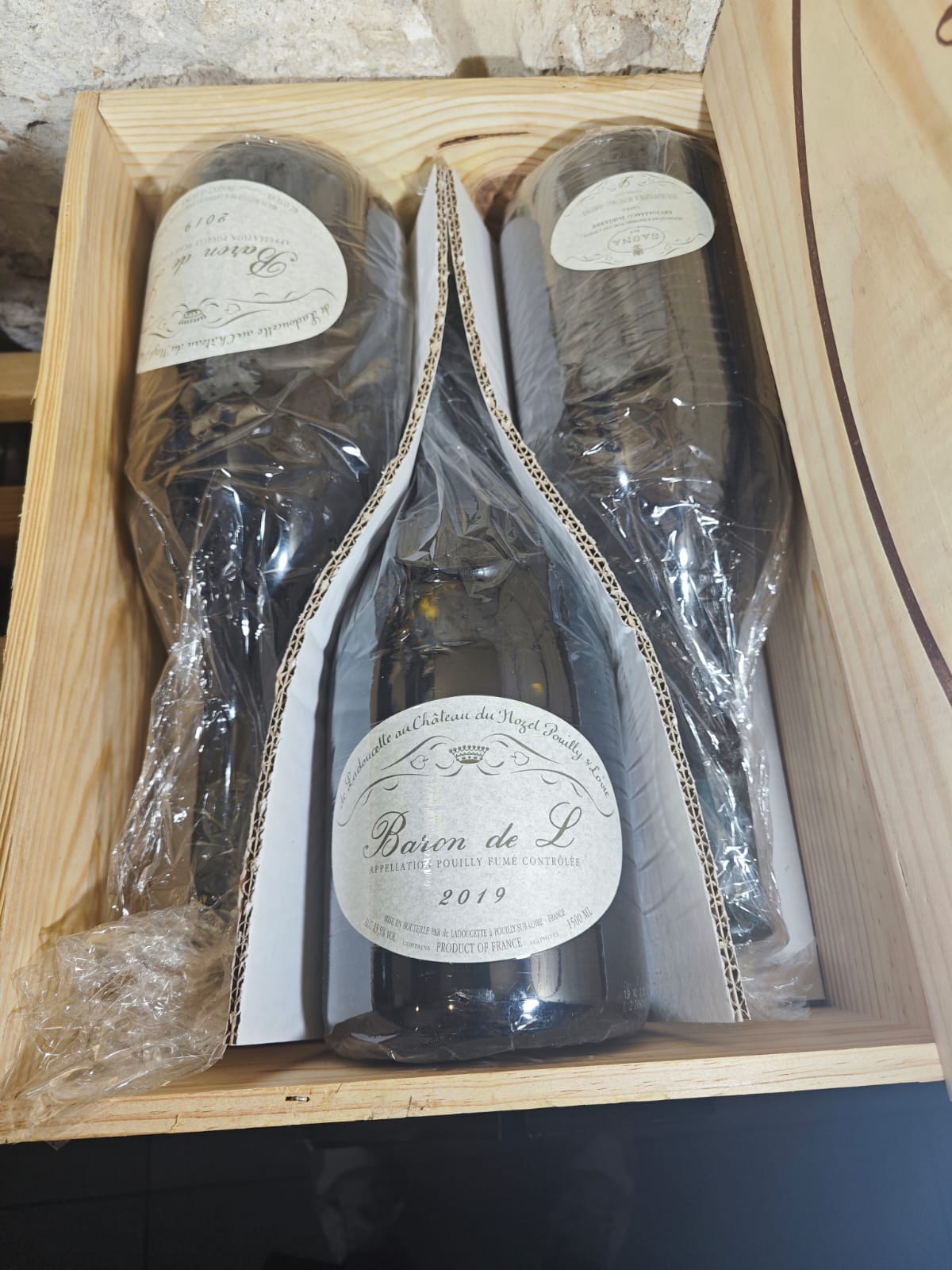 Baron De L - BARON DE LADOUCETTE POUILLY FUME' BARON DE L 2019 1,5l (Magnum)