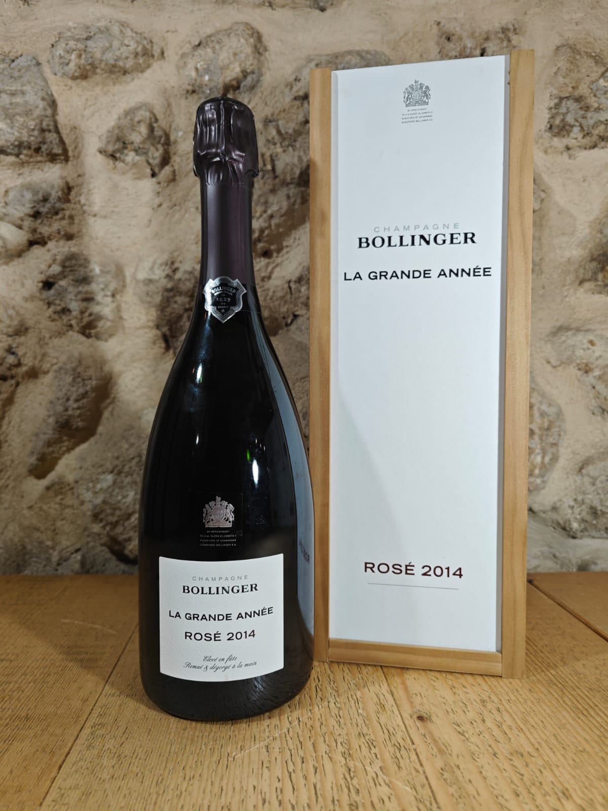 La Grande Année Brut Rosé 2014 Bollinger 75cl (Cassetta in Legno)