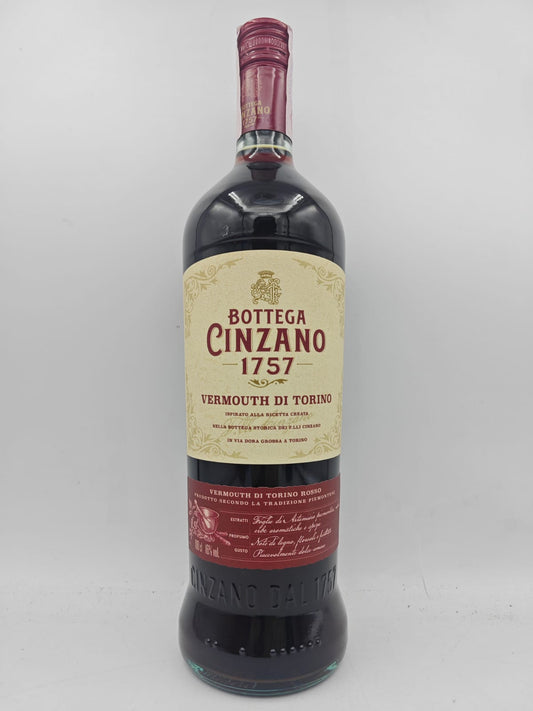 Vermouth Bottega Cinzano Di Torino 1757 Rosso lt 1
