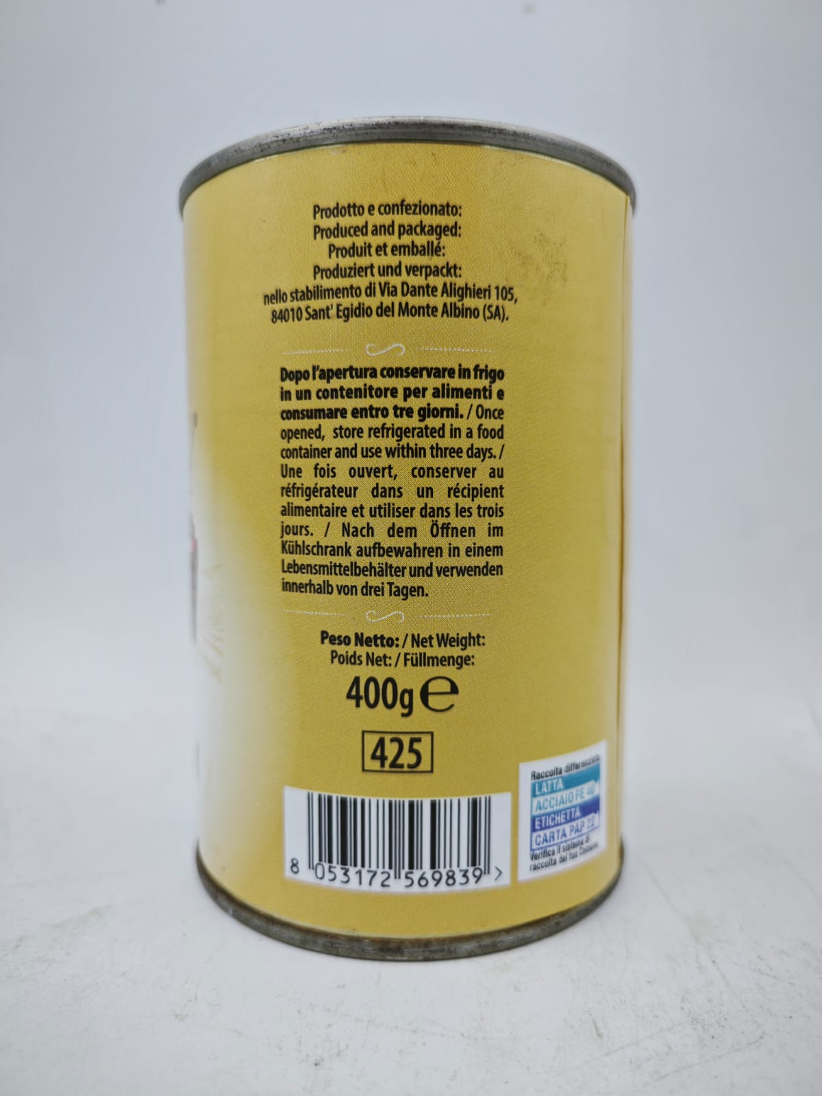 SARFRUTTA® - PASSATA DIPOMODORINO GIALLO 400g