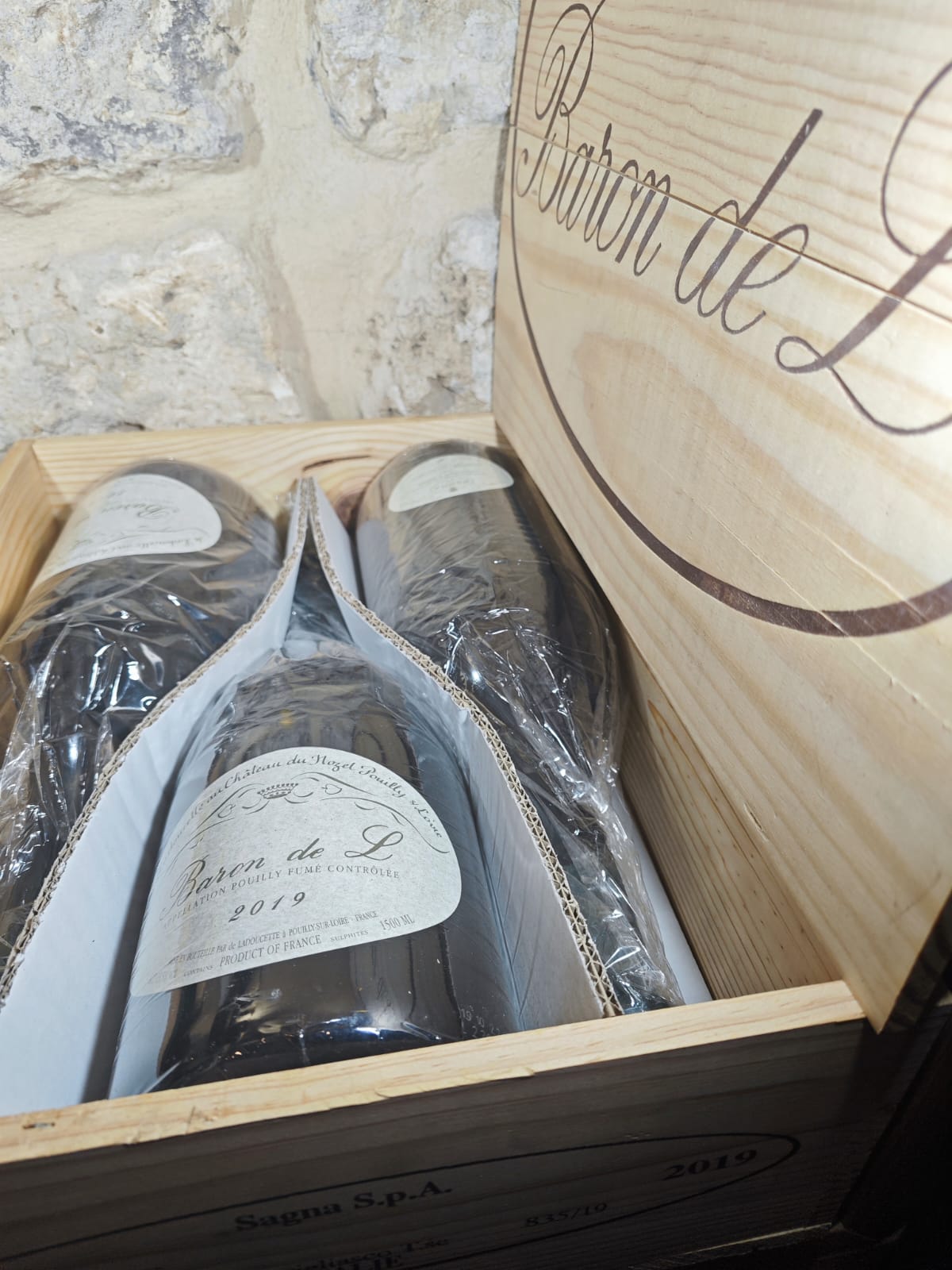 Baron De L - BARON DE LADOUCETTE POUILLY FUME' BARON DE L 2019 1,5l (Magnum)