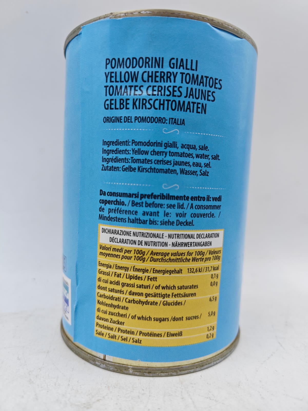 SARFRUTTA® -  POMODORINI GIALLI IN ACQUA E SALE 400g