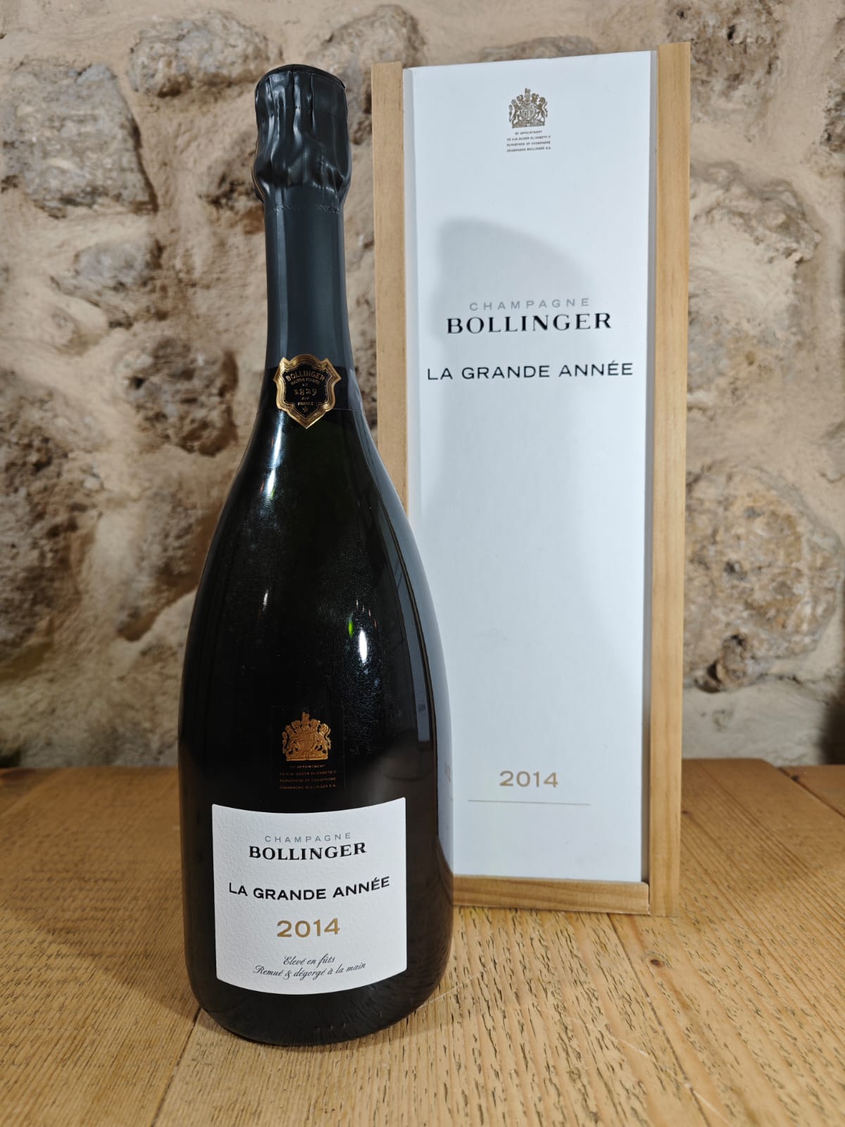 CHAMPAGNE GRANDE ANNEE BOLLINGER 2014 CONFEZIONE REGALO