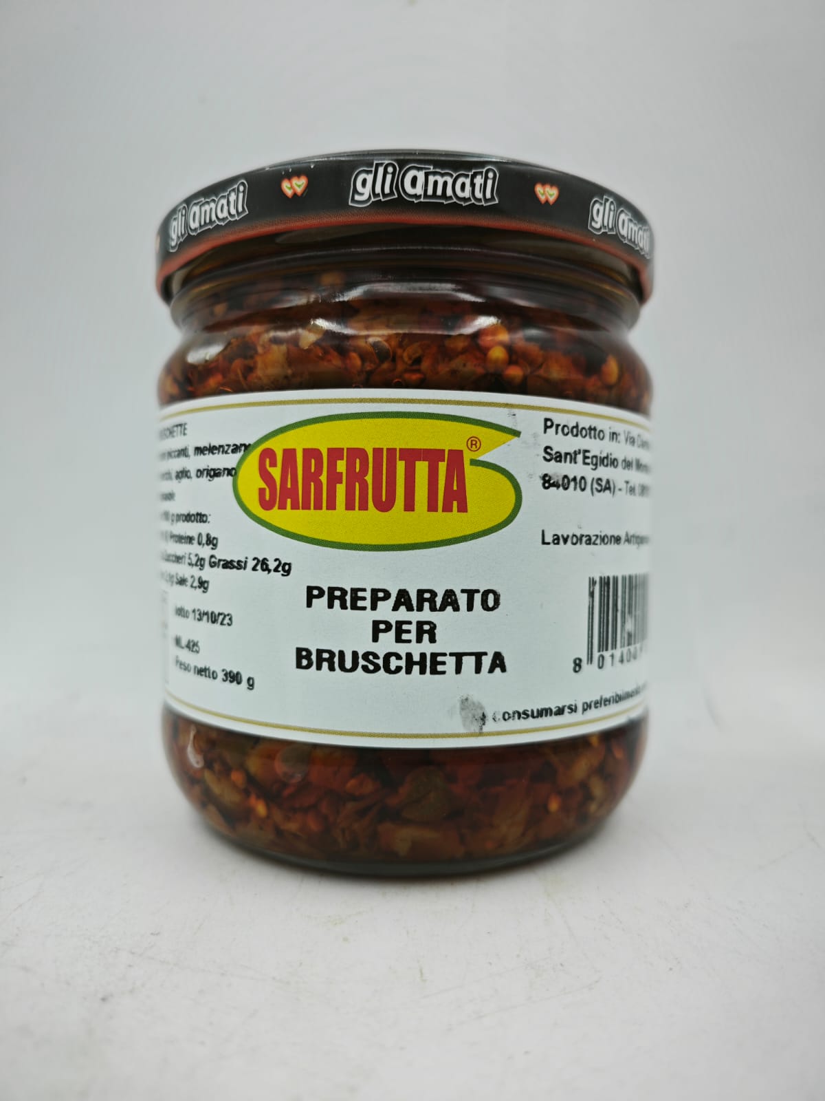 SARFRUTTA® - PREPARATO PER BRUSCHETTE 390g