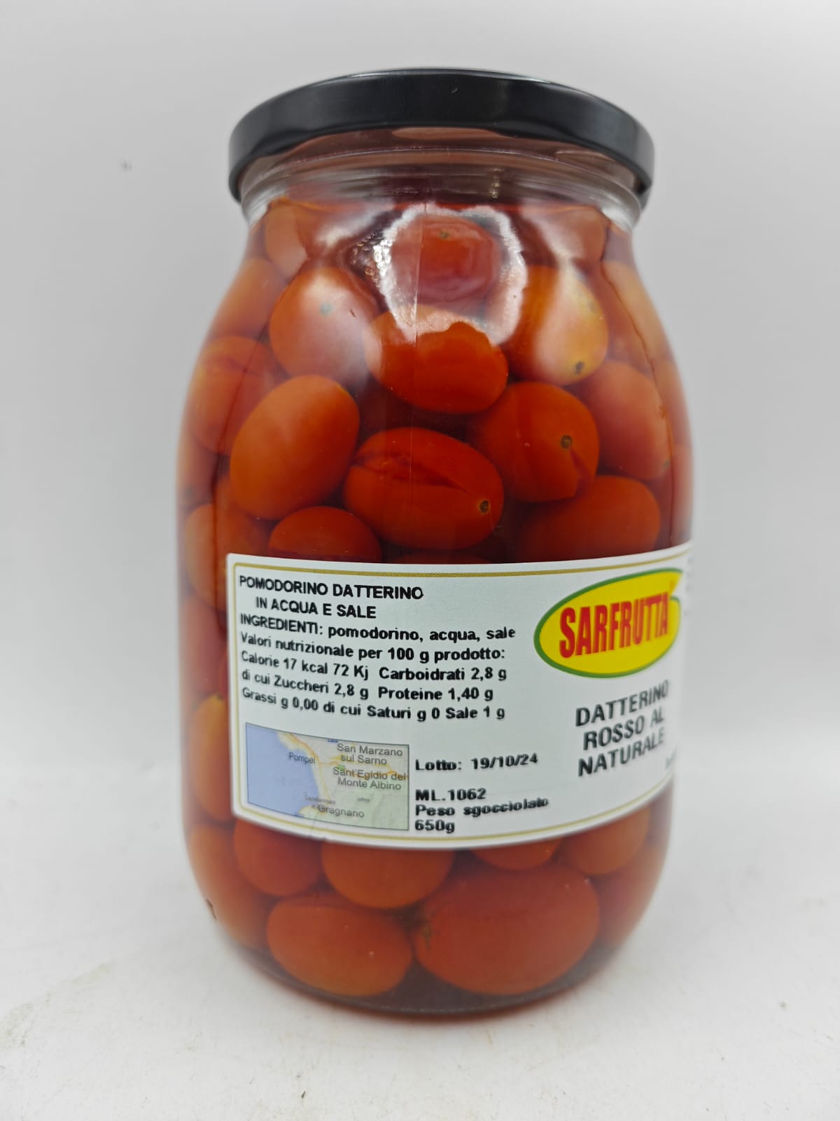 SARFRUTTA® - DATTERINO ROSSO AL NATURALE 650g