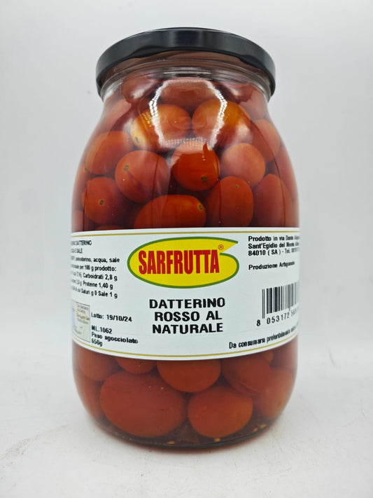 SARFRUTTA® - DATTERINO ROSSO AL NATURALE 650g