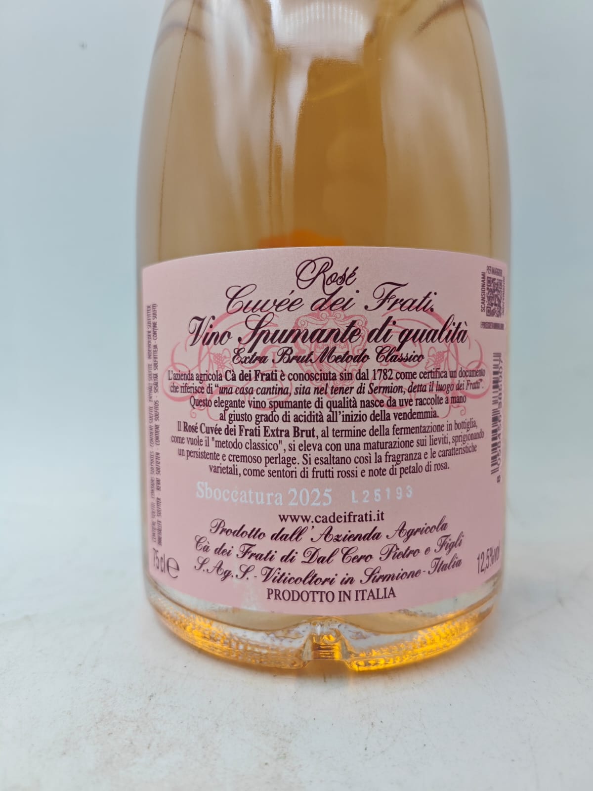 Ca dei Frati - Rosè Cuvée dei Frati Extra Brut Metodo Classico