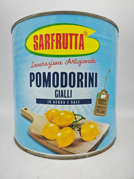 SARFRUTTA® - POMODORINI GIALLI IN ACQUA E SALE 2,5Kg