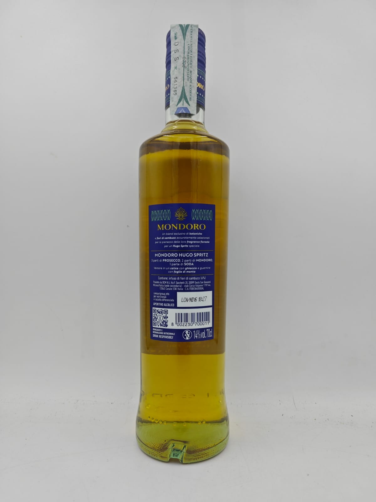 APERITIVO MONDORO AI FIORI DI SAMBUCO CL.70