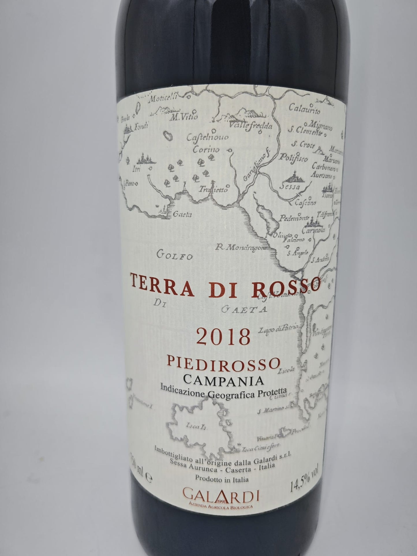 GALARDI ROSSO IGT TERRA DI ROSSO 2018  PIEDIROSSO CL.75