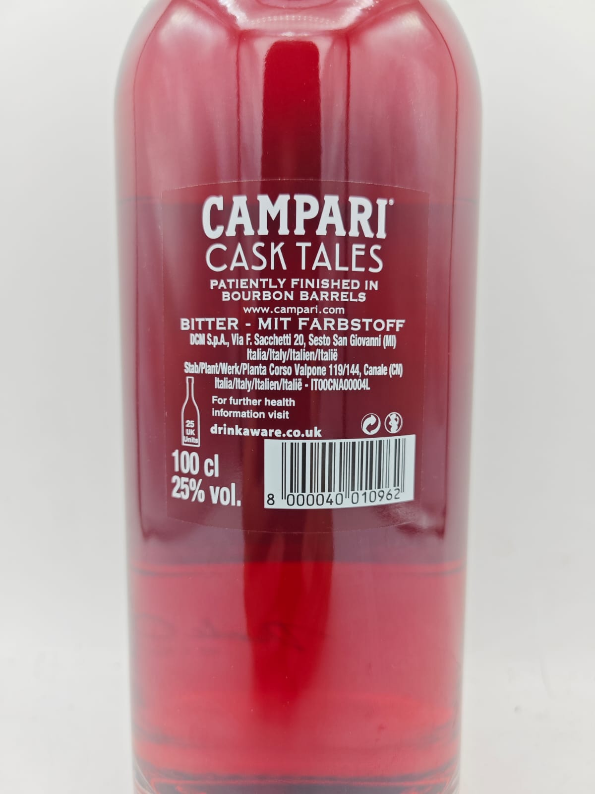 Bitter Campari Cask Tales 1Litro