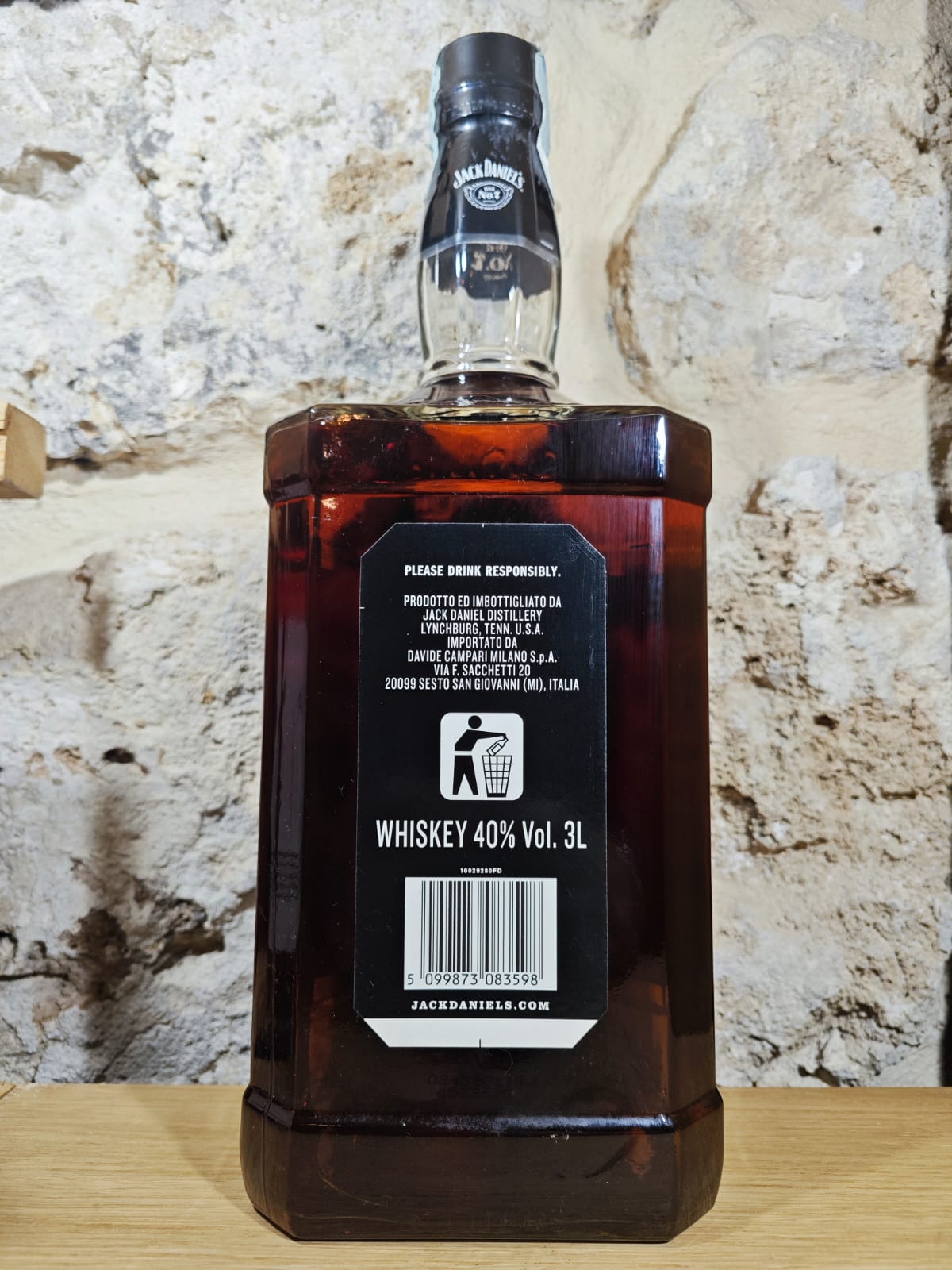 Jack Daniel’s Old No.7 Tennessee Whiskey jeroboam 3l 40% vol.