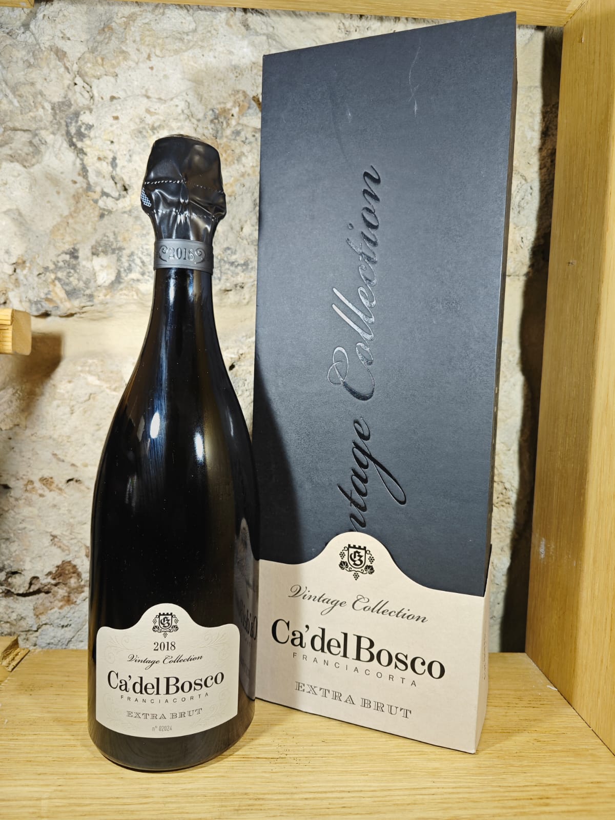 Cà del Bosco DOCG Vintage Collection Extra Brut Millesimato 2018 Astuccio