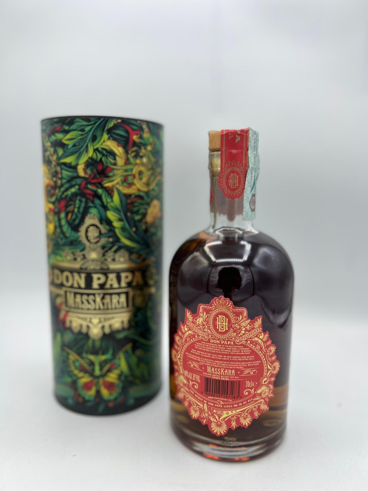 Don Papa Masskara Rum 40% vol. 0,70l (Astucciato)