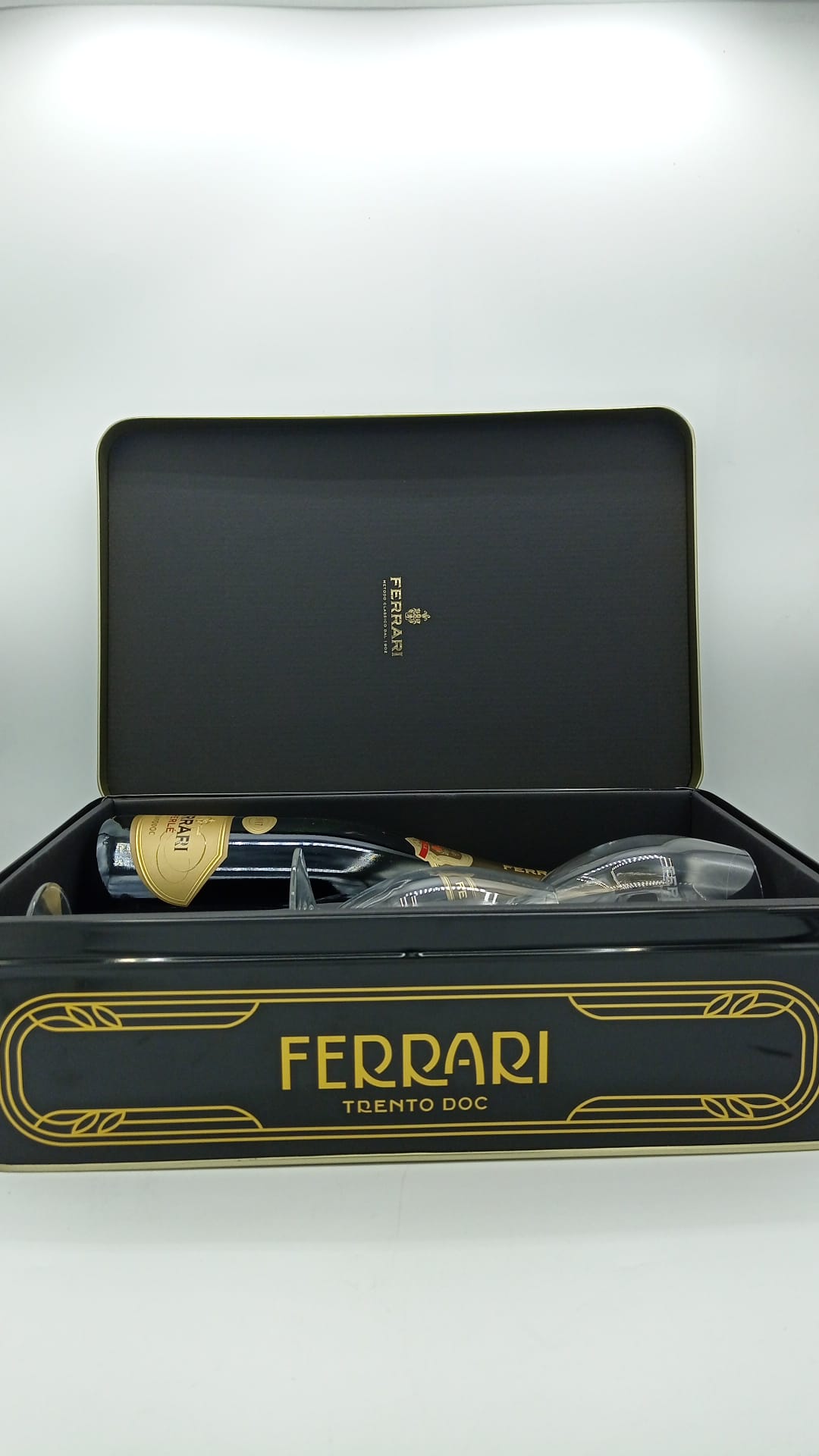 Trento Brut DOC Perlé 2017 0,75 ℓ, Confezione con flûtes