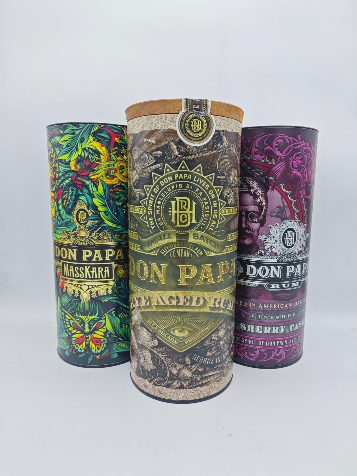 Rum Don Papa Collection 3 Bottles - Limited Edition