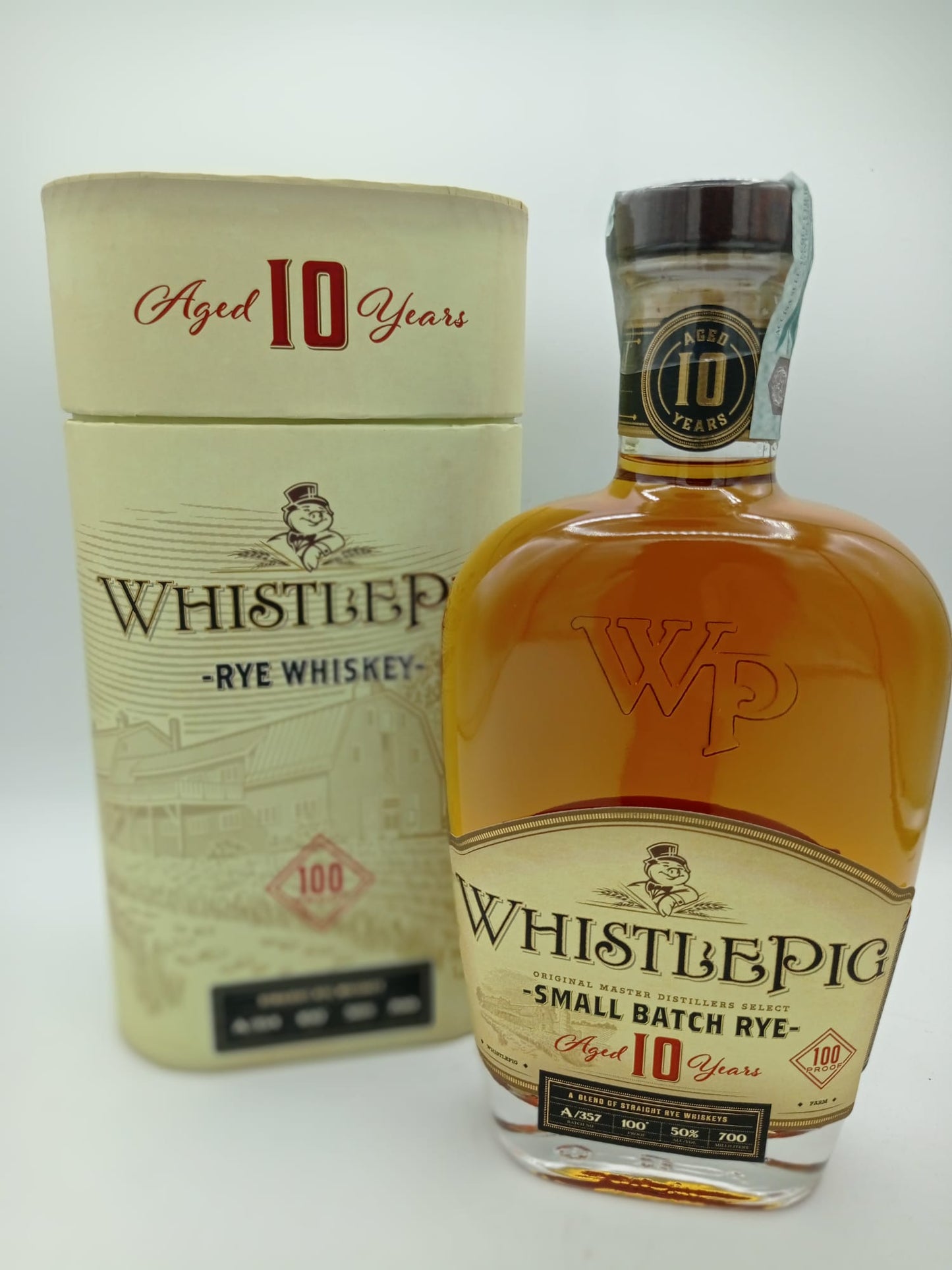 Whisky Rye 10 Years Old Whistle Pig (Astucciato)