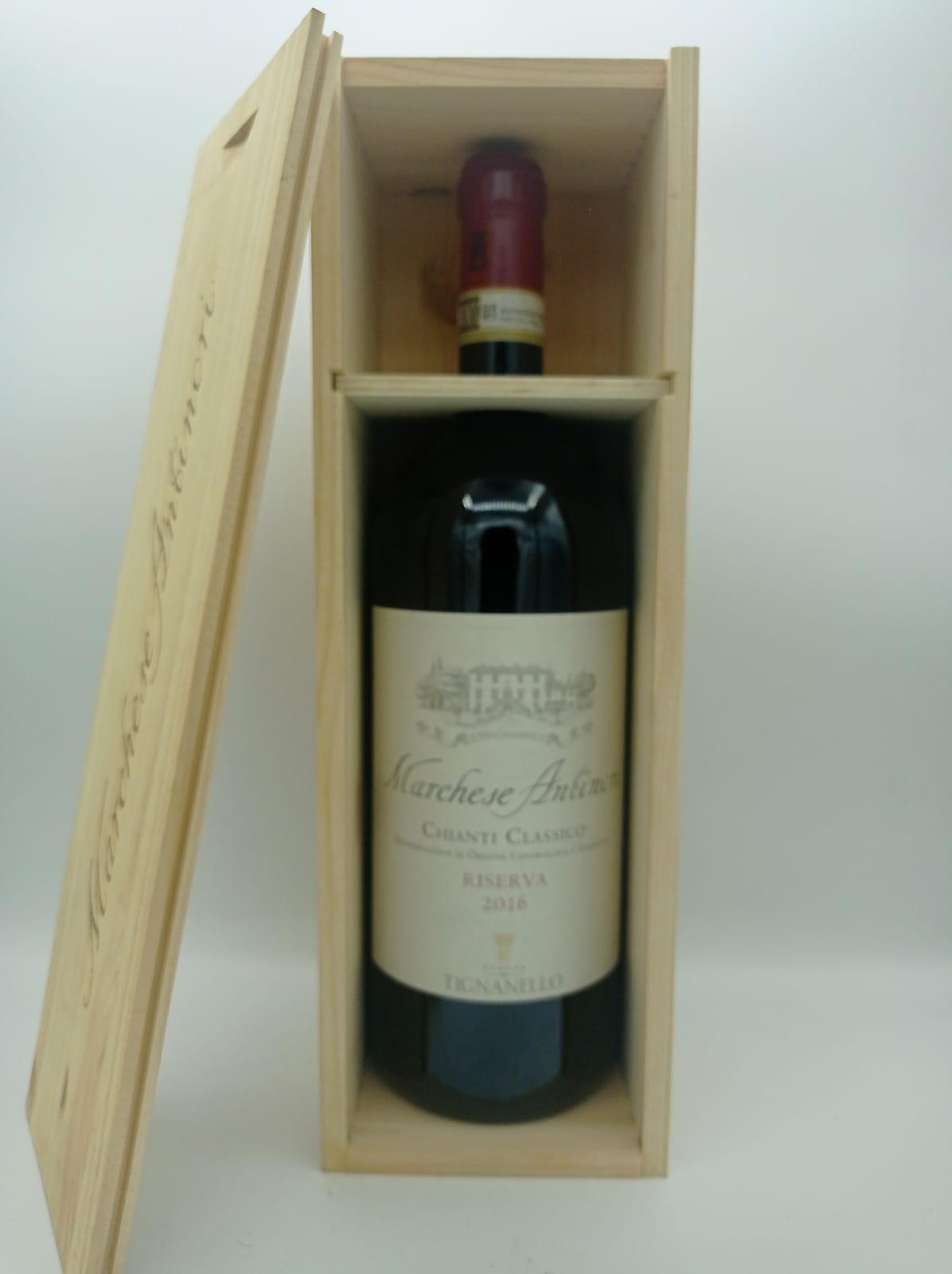 “Marchese Antinori” Chianti Classico Riserva DOCG 2016 · MAGNUM 1,5l in cassetta di legno