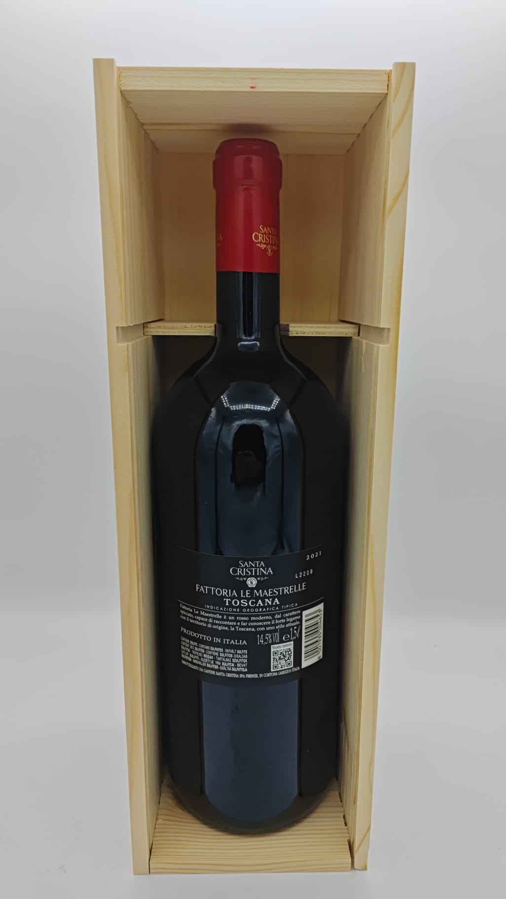 SANTA CRISTINA TOSCANA IGT 2021 MAGNUM 1,5l  IN CASSA DI LEGNO ANTINORI