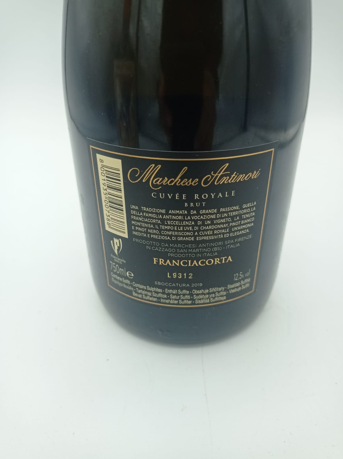 Franciacorta 'Cuvée Royale' Tenuta Montenisa - Antinori