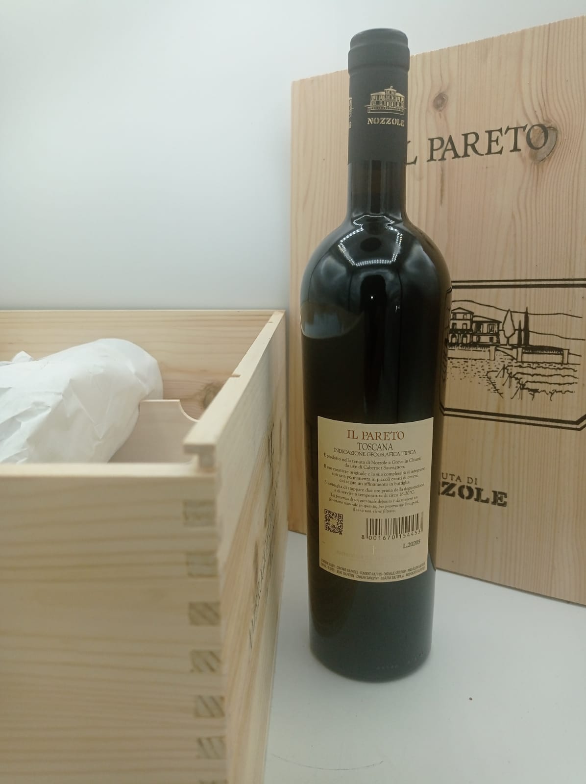 l Pareto IGT Rosso Toscana 2017 Tenuta Nozzole