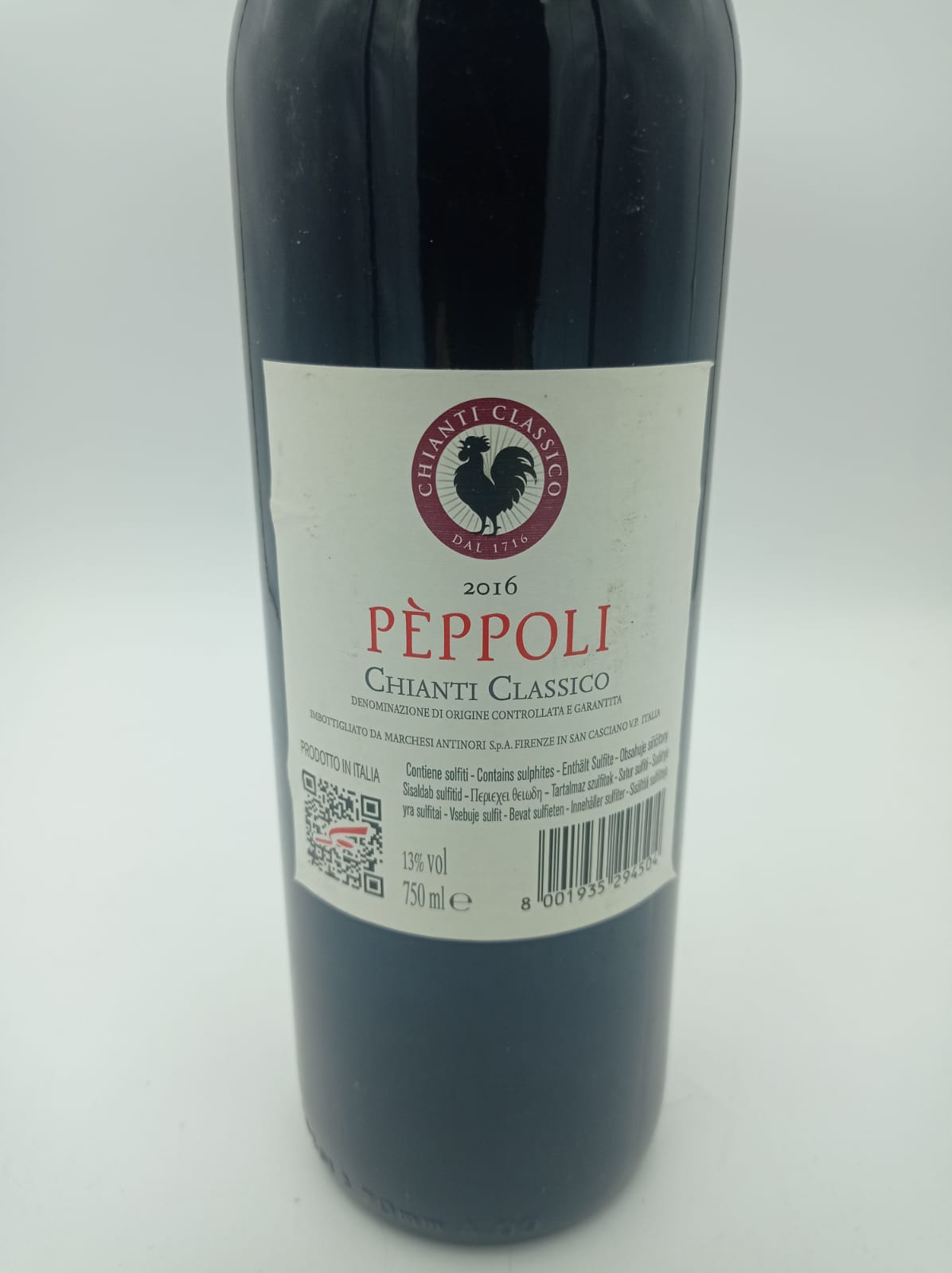 Antinori Peppoli Chianti Classico Docg 2016