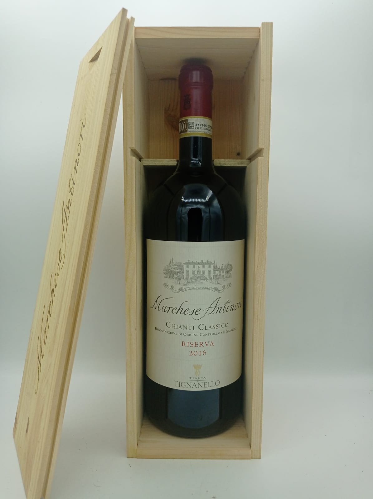 “Marchese Antinori” Chianti Classico Riserva DOCG 2016 · MAGNUM 1,5l in cassetta di legno