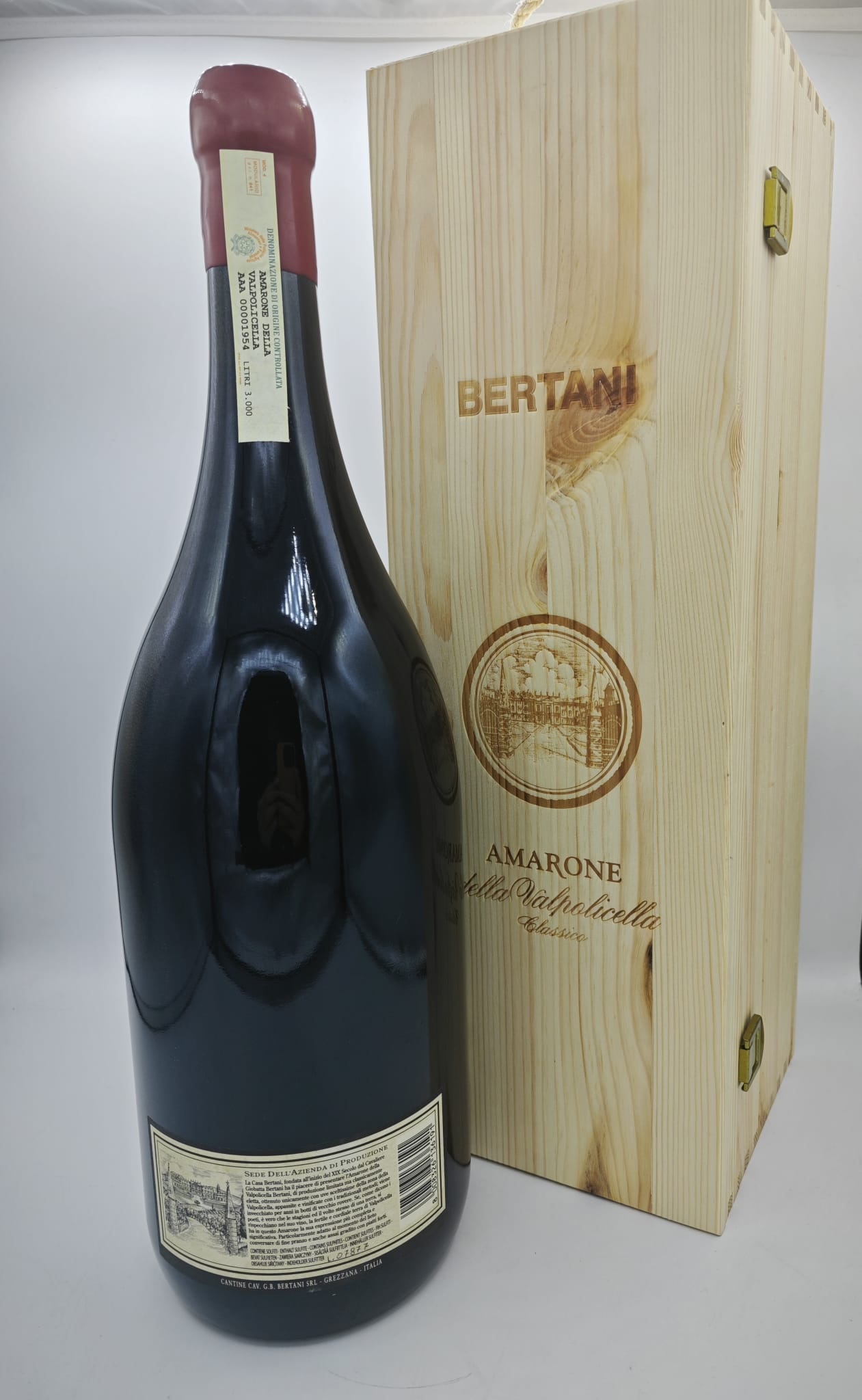 AMARONE DELLA VALPOLICELLA CLASSICO BERTANI MAGNUM 2012 1,5l