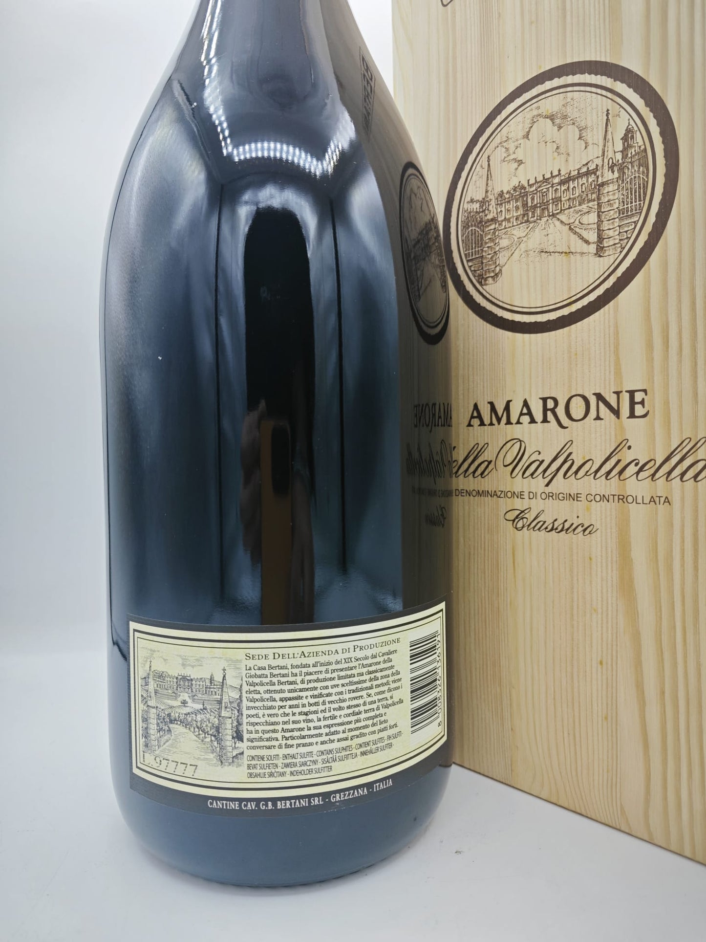 AMARONE DELLA VALPOLICELLA CLASSICO DOC 2011 BERTANI 1,5