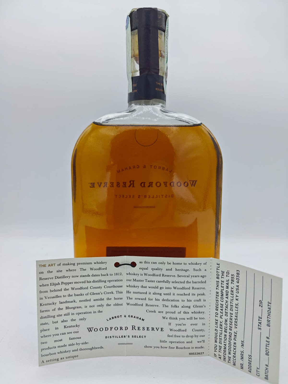 Woodford Reserve Double Oaked Bourbon Whiskey 43,2% vol. 0,70l