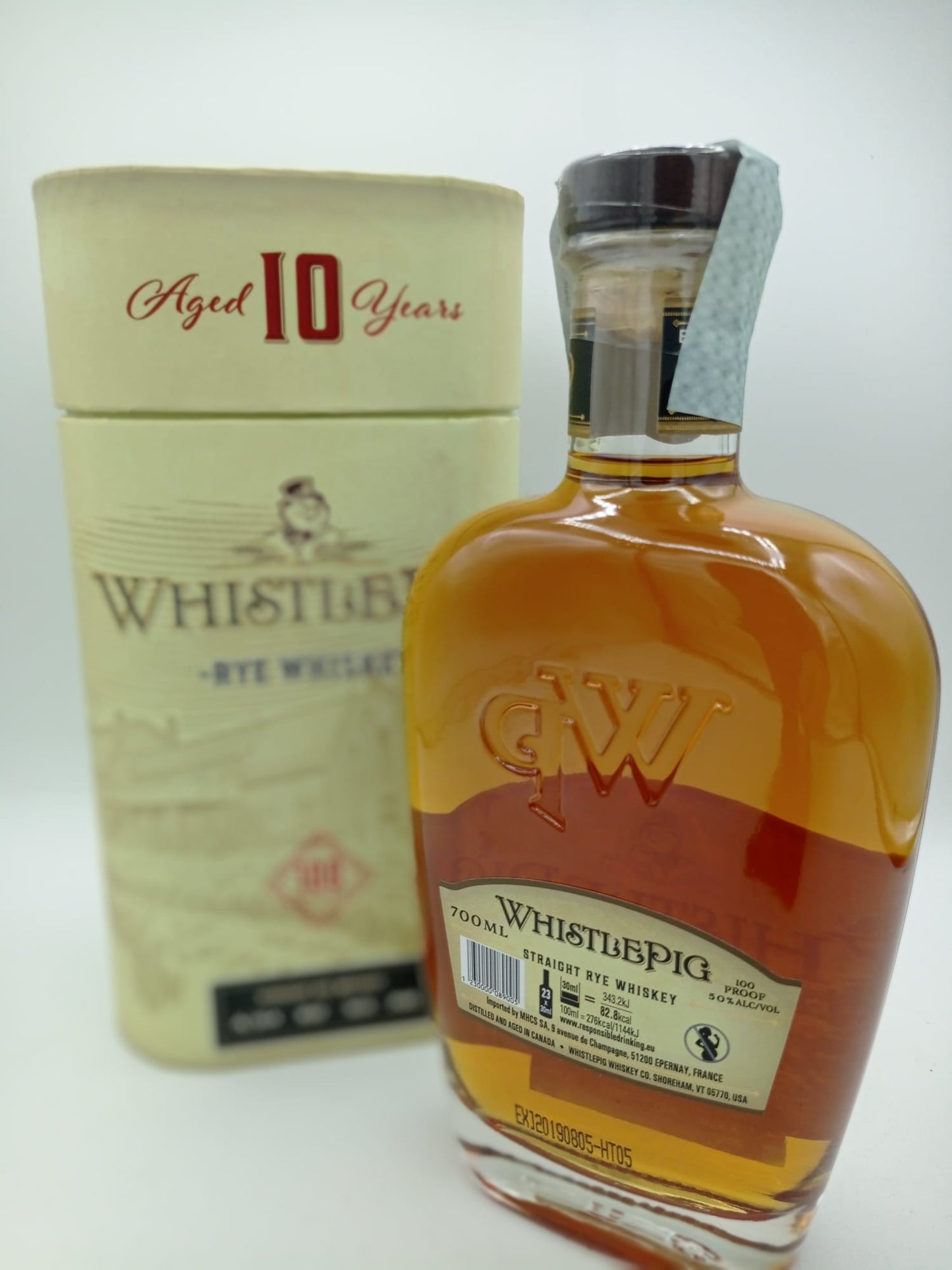 Whisky Rye 10 Years Old Whistle Pig (Astucciato)