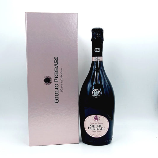 Giulio Ferrari Rosè 2009 Trento DOC Riserva del Fondatore Ferrari con Astuccio