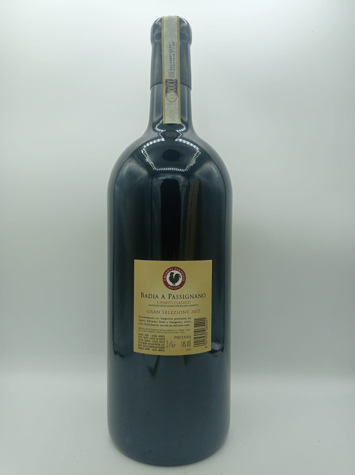 “Badia a Passignano” Chianti Classico Gran Selezione DOCG · Doppio MAGNUM 1,5l in cassetta di legno