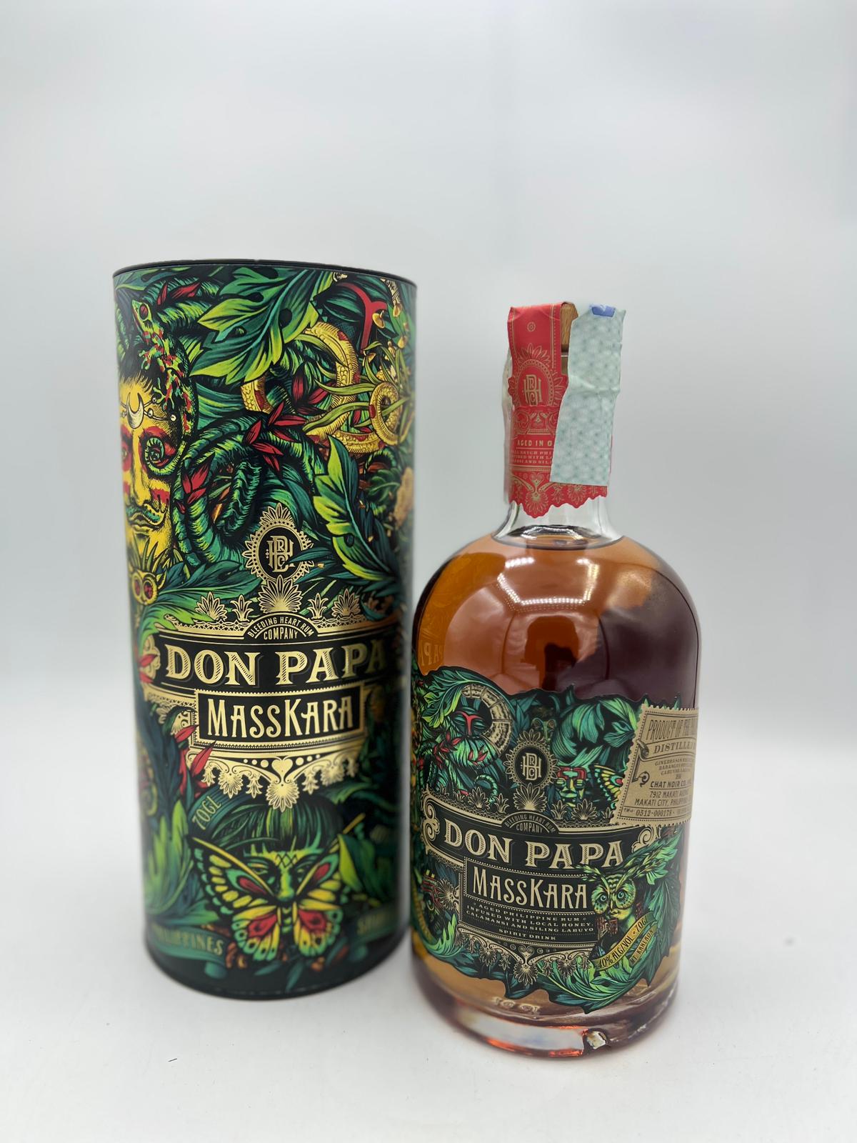 Don Papa Masskara Rum 40% vol. 0,70l (Astucciato) – Enoteca Ostinati