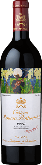 CHATEAU MOUTON ROTHSCHILD 2020 1ER GRAND CRU CLASSE' IN CASSA LEGNO