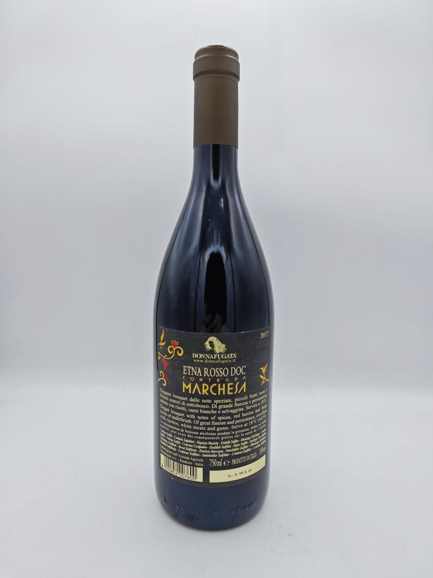 Etna Rosso DOC "Contrada Marchesa" - Donnafugata