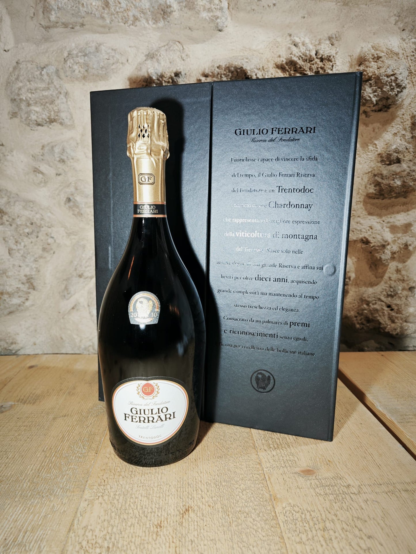 Trentodoc Brut Giulio Ferrari Riserva Del Fondatore 2010 Ferrari (Astucciato)