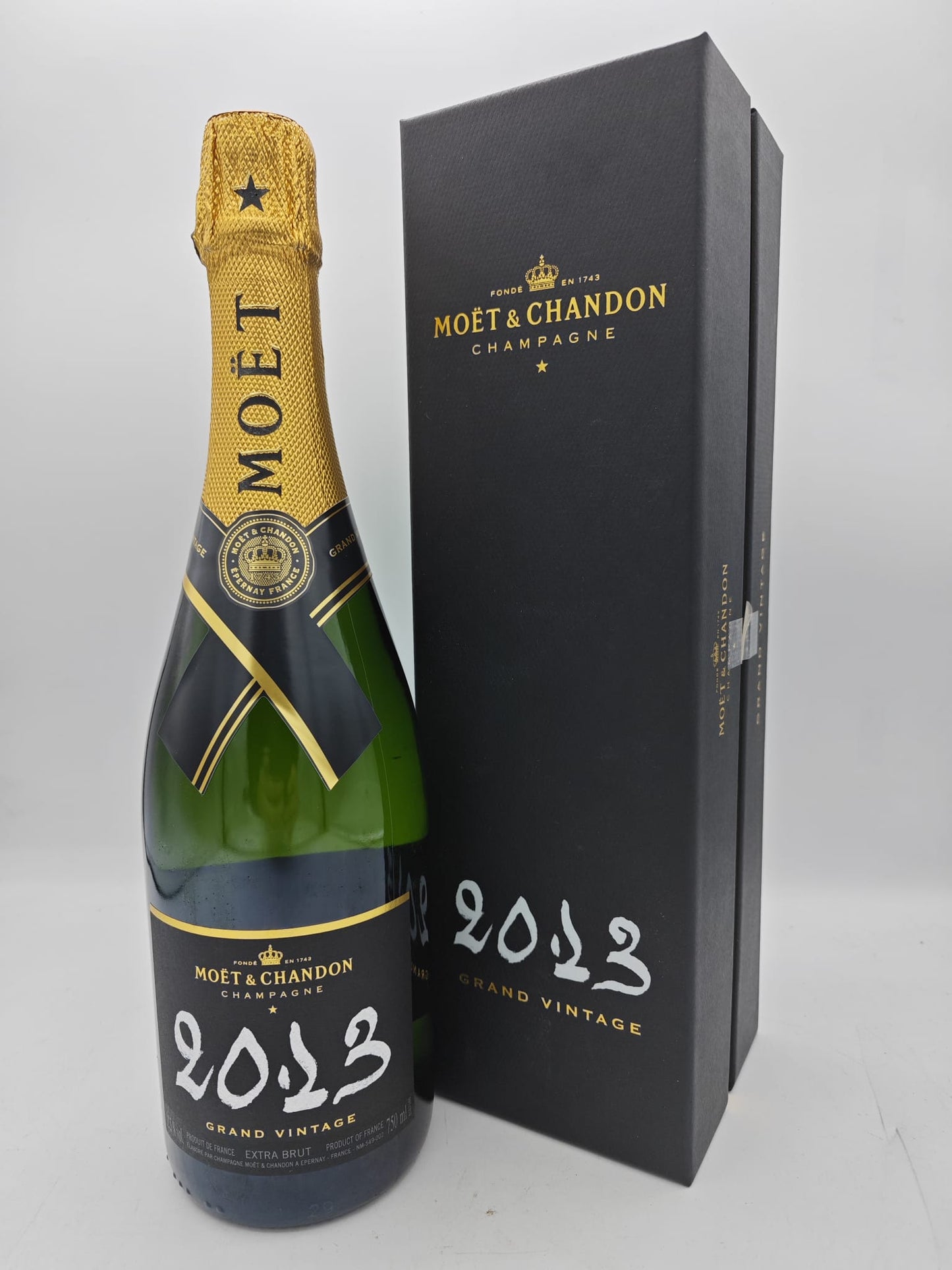 Champagne Extra Brut Moet & Chandon Grand Vintage 2013 Gift Box