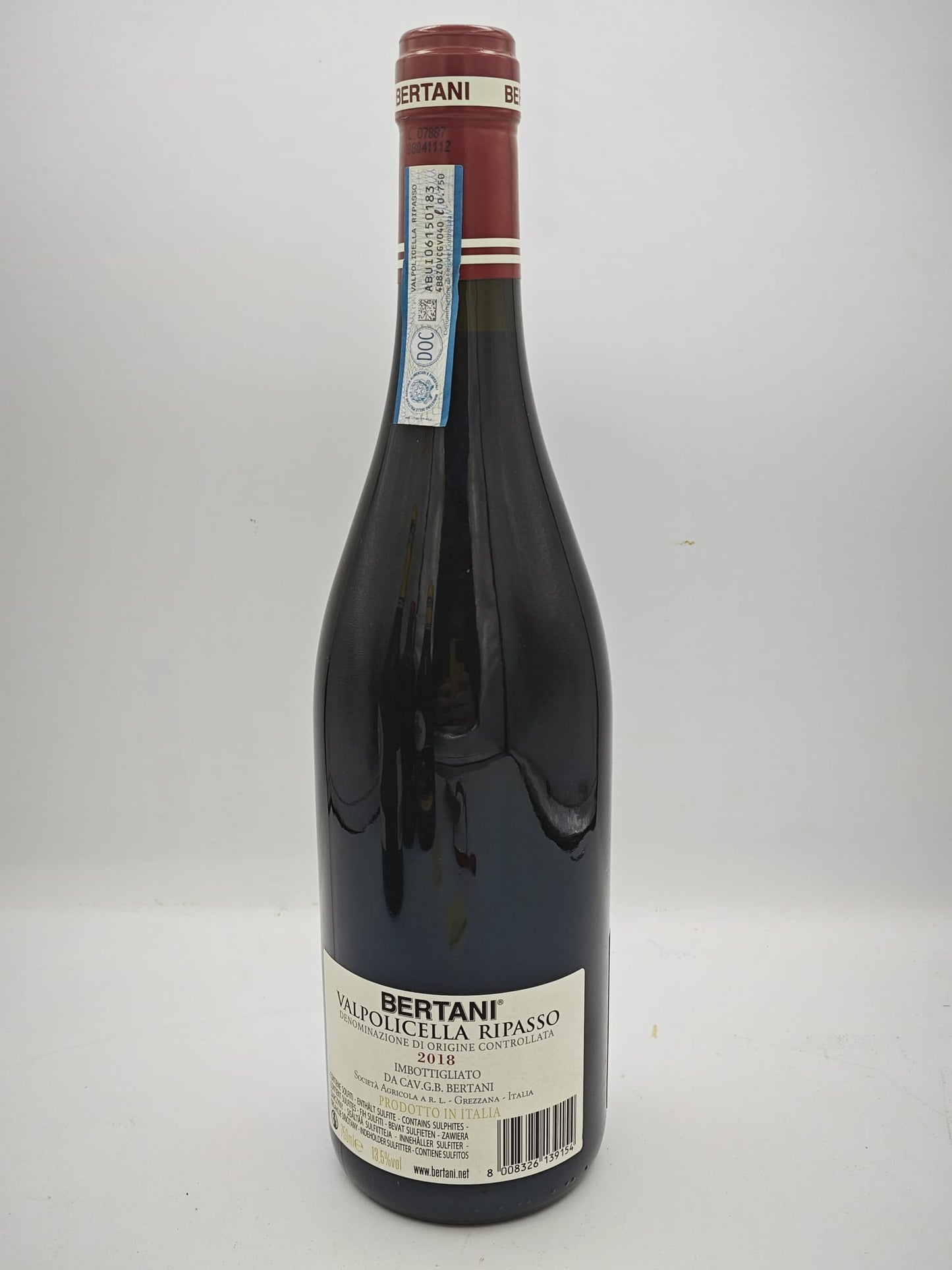 VALPOLICELLA RIPASSO VALPANTENA BERTANI  2018 750 cl